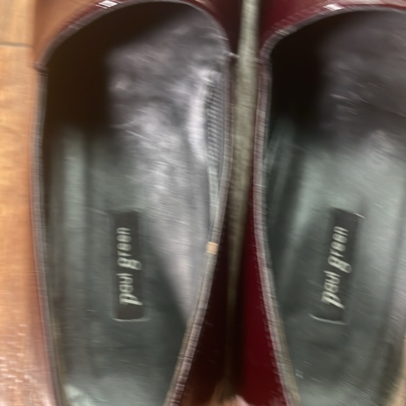 PAUL GREEN *Sz 8 US / 3 UK
Naomi Bordo/Burgundy Patent
Leather Loafers - Picture 6 of 9